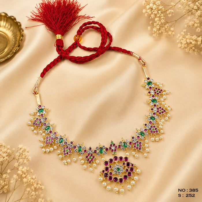 Bharatanatyam Necklace – No. 385