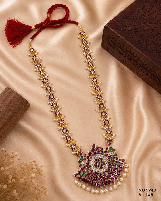 Bharatanatyam Necklace – No. 740