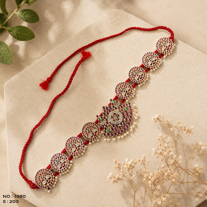Traditional Bharatanatyam Waist Belt – No. 1080