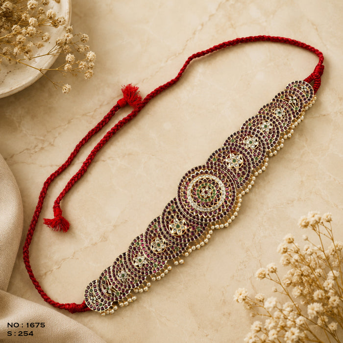 Bharatanatyam Temple Waist Belt – No. 1675