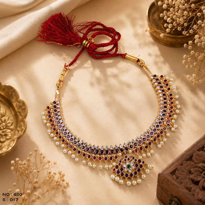 Bharatanatyam Necklace – No. 450