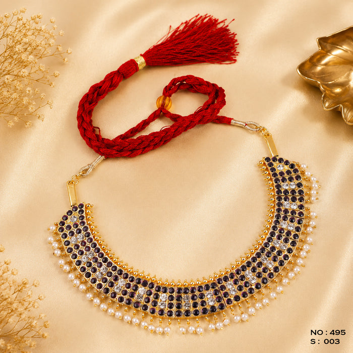 Bharatanatyam Necklace – No. 495
